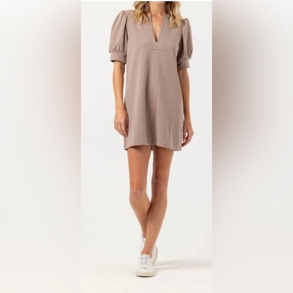 SUNDAYS arlette dress in latte size M